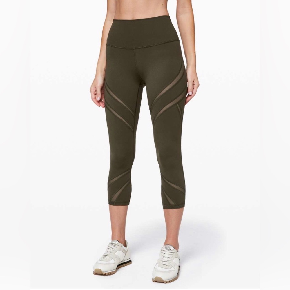 Lululemon Wunder Under High-Rise Crop 21" *Mesh
